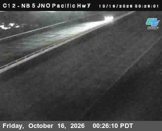 Traffic camera: San Diego: (C 012) NB 5 : Just North Of Pacific Highway