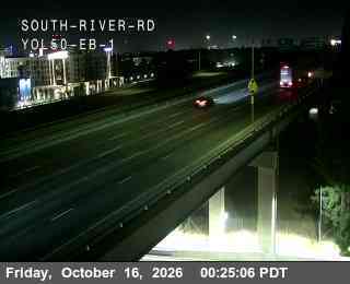 Traffic camera: Hwy 50 at South River Rd 1