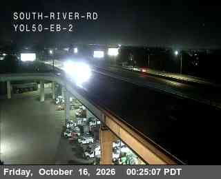 Traffic camera: Hwy 50 at South River Rd 2