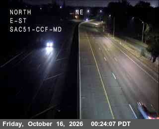 Traffic camera: Hwy 51 at E St