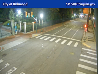Traffic camera: Grace St at 9th St